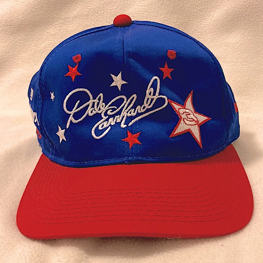 Dale Earnhardt Sr. 4th USA  Patriotic Hat Winston Select Goodwrench like new